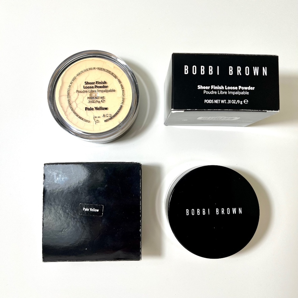 NEW Bobbi Brown SHEER FINISH LOOSE POWDER - Pale Yellow (9 g/full size)